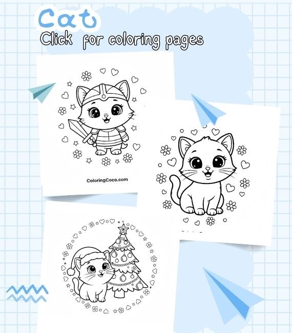 Cats Coloring Pages