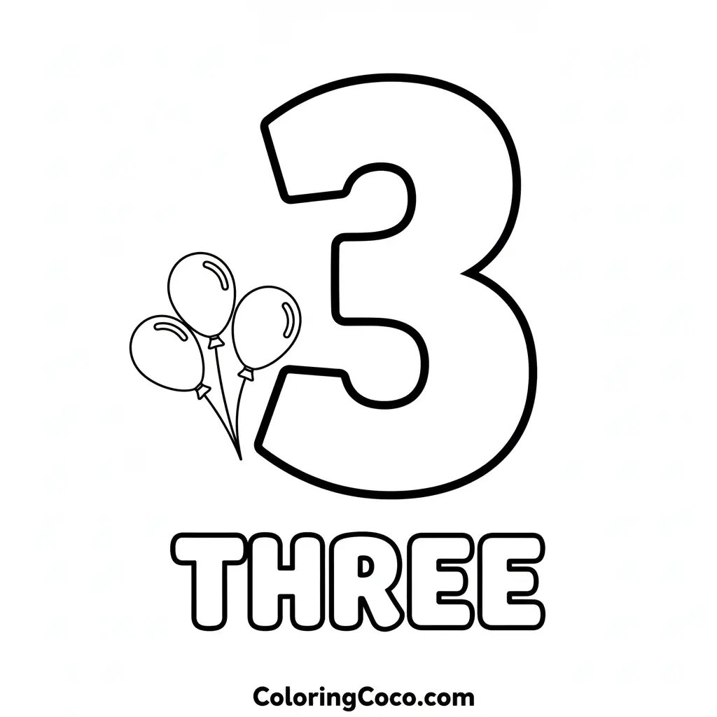 '3' Three