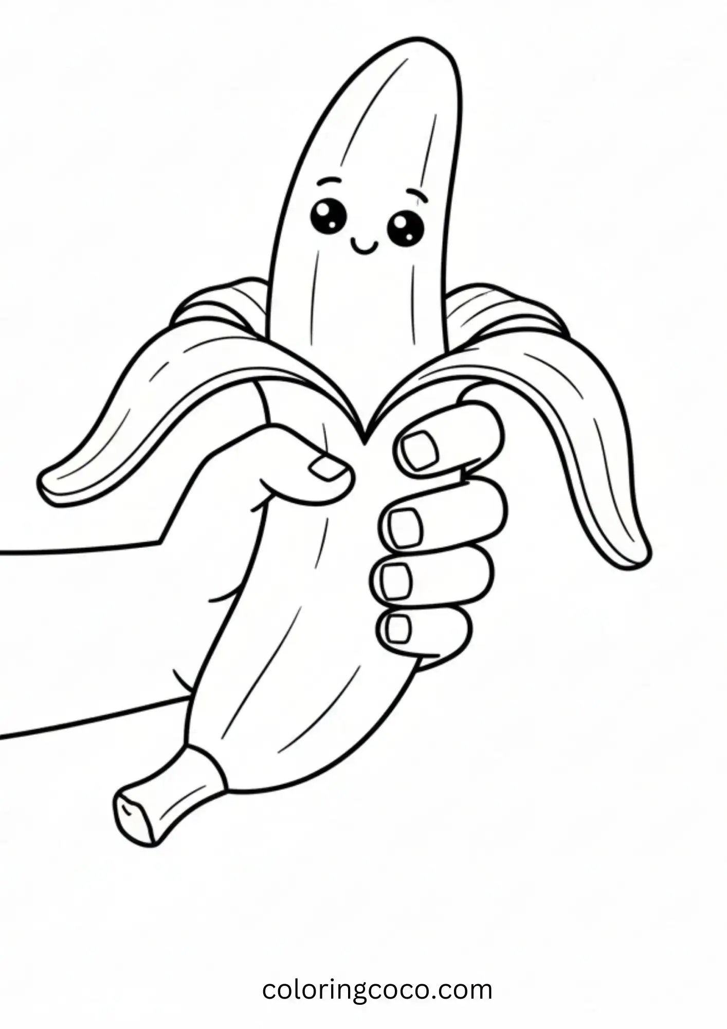 Banana in a Kid’s Hand