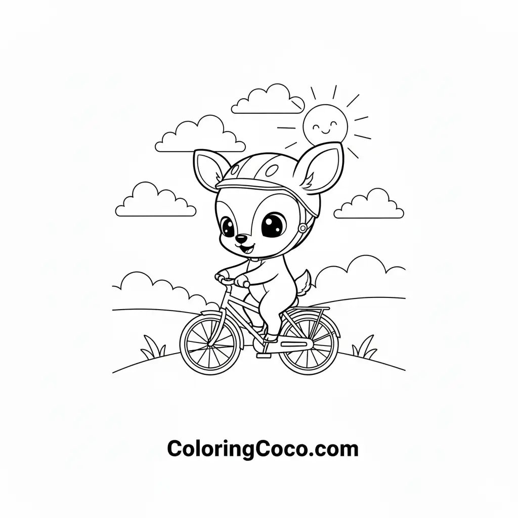 Deer riding cycle