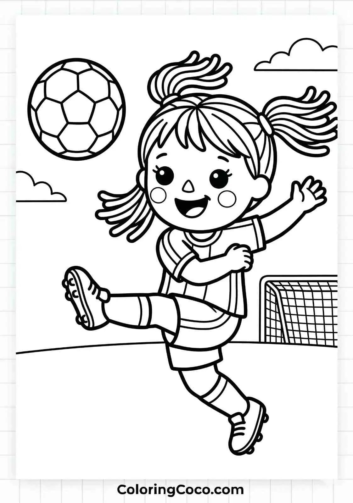 Doll Playing Soccer