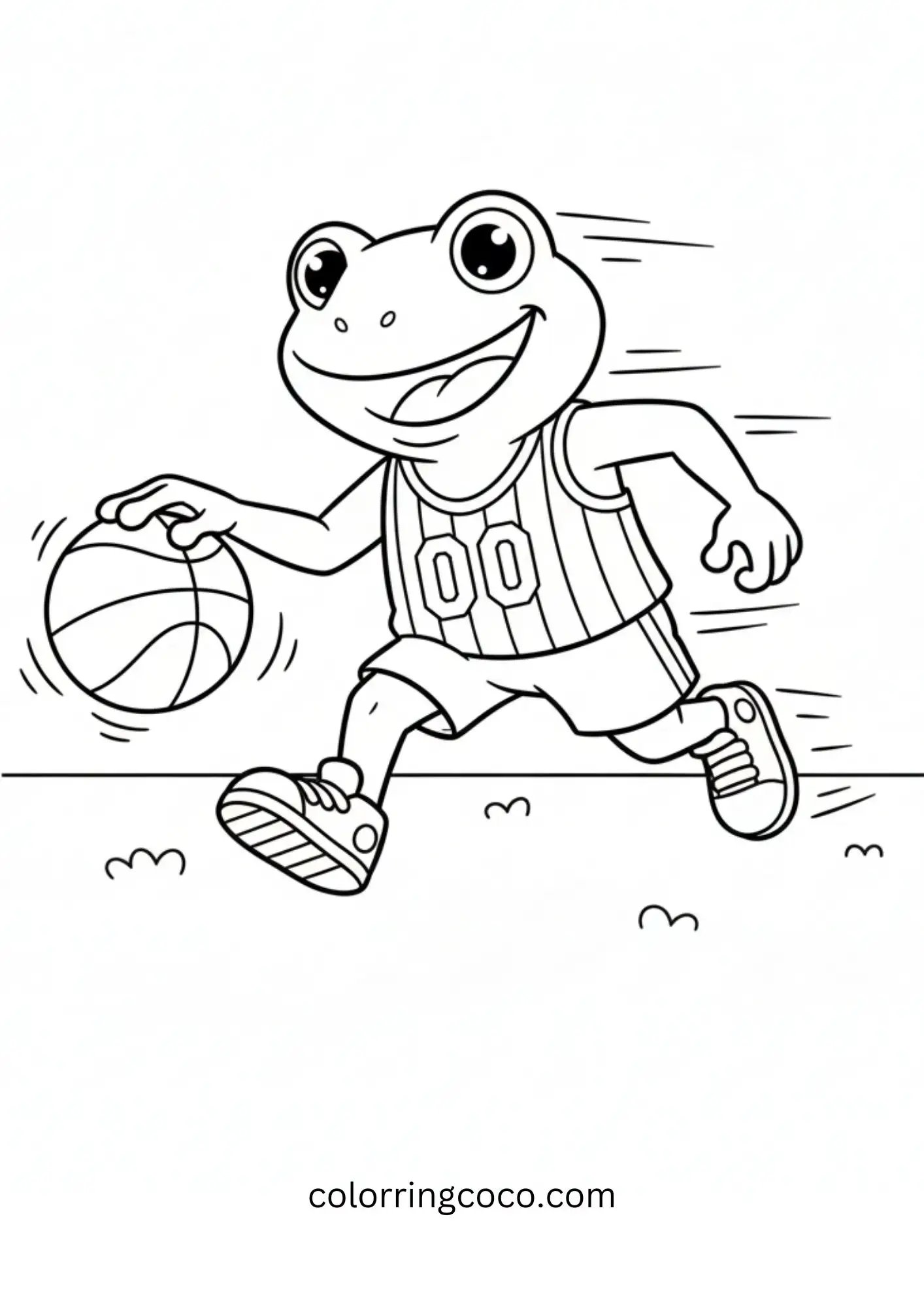 Frog Dribbling Fast