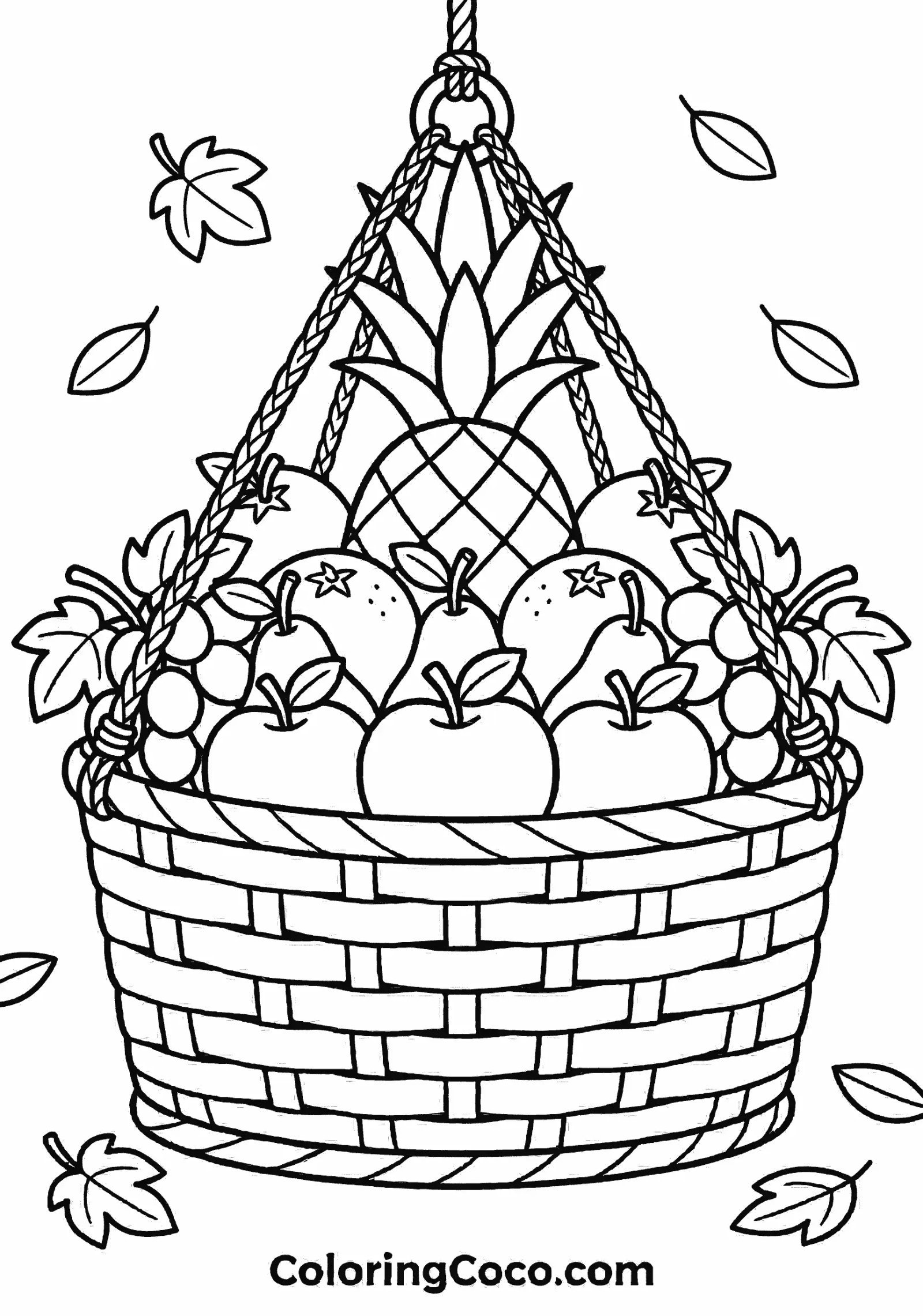 Hanging fuits basket