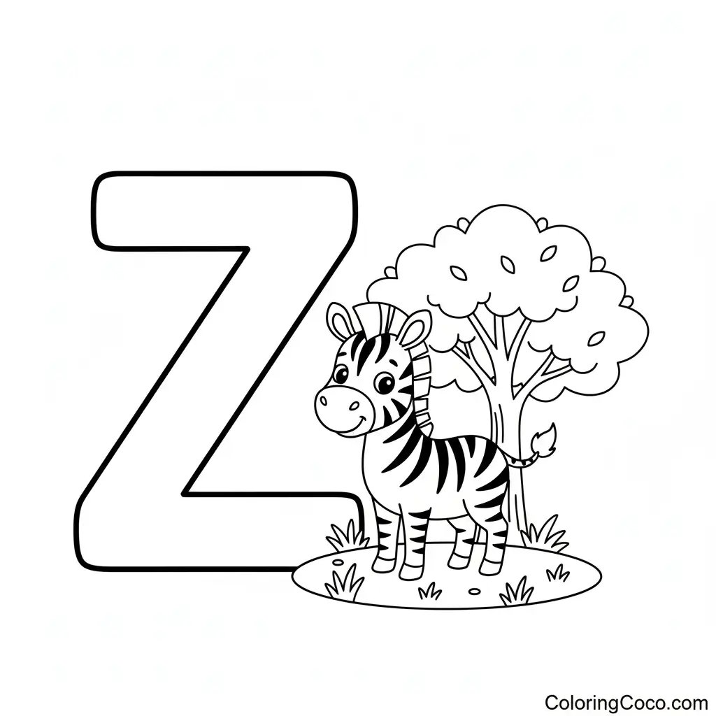 'Z' for zebra